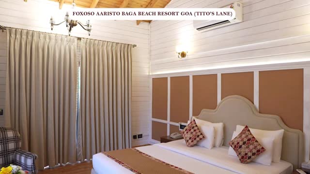 Foxoso Aaristo Baga Beach Resort - Tap to explore photos