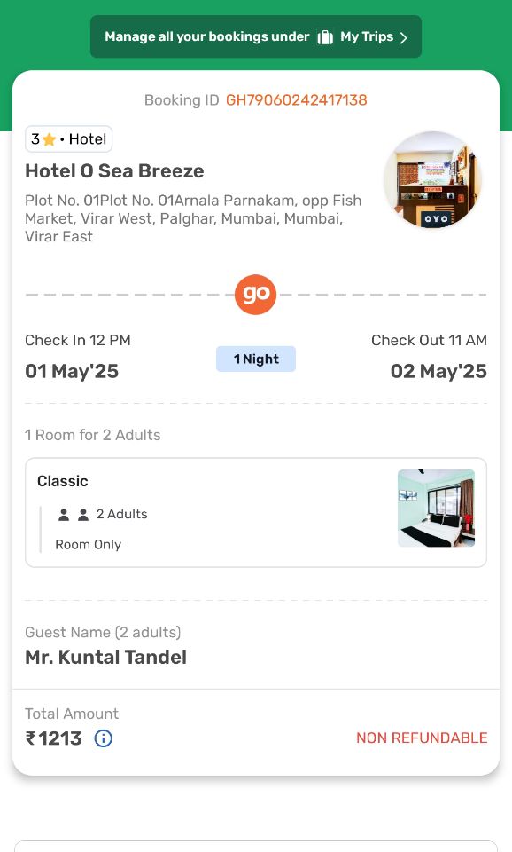Hotel O Sea Breeze - Traveller Photo